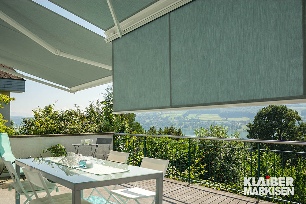 Model wearing plain gray basic tee.